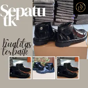 Profesi Anak - Sepatu Polisi TK atau Sepatu Pocil Paud anak cowok atau anak cewek Profesi TK Karnaval 17 agsusan anak perempuan anak laki-laki  Kids Empuk Anak-Anak Kaki