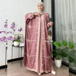 Kaftan Motif Habibah Rayon Jumbo Ld 180 cm