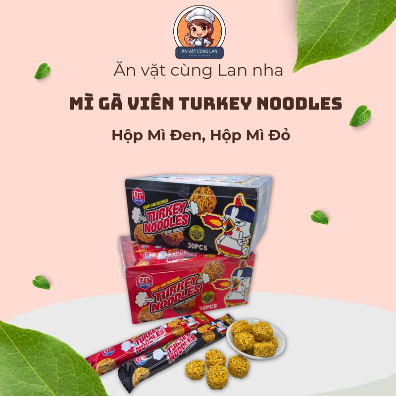  Hộp 30 gói mì gà viên ăn liền cho bé mì trẻ em viên tròn vị gà hộp 30 gói sỉ đồ ăn vặt 