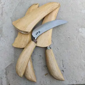 Pisau Raut Bambu Bahan Baja