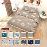 Gambar BEDCOVER 90x200 FITTED - Valenita Bedcover dan Sprei Set - ATLANTA, 30 CM dari Adela Sprei & Bedcover Kab. Gresik 1 Tokopedia
