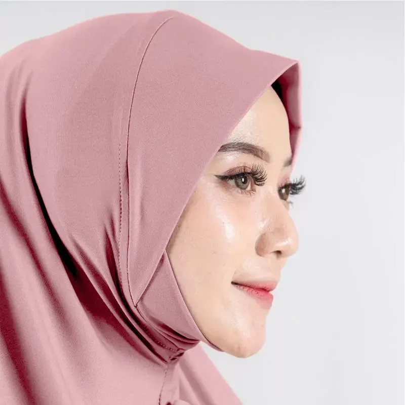 Hijab Instan Malay Dagu Soft Pet Label Akrilik 5