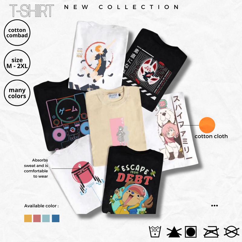 PAKET HEMAT 5 Pcs 100rb Kaos distro pria wanita distro bandung distro trendy pria terbaru 2025 5