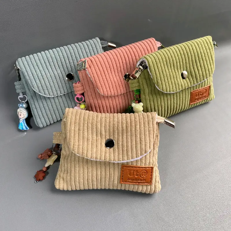 UmahNun_Dompet Koin  Wanita Launa by Uta bahan Corduroy 1