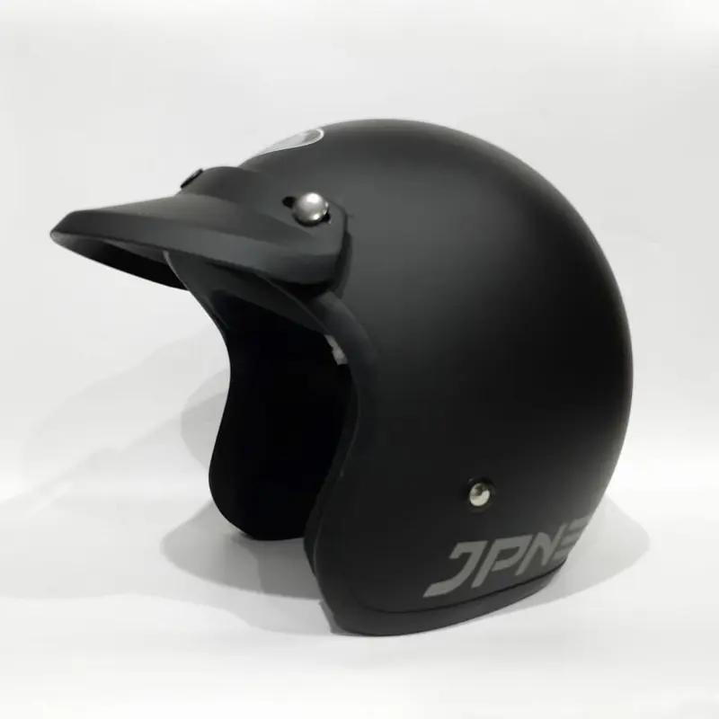 Helm JPN RETRO ARC Kaca Cembung / Datar | Helm Bogo Retro Untuk Pria dan Wanita Dewasa Original SNI 8