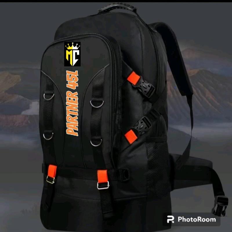 Tas Ransel Jumbo Pria 45L untuk Travel dan Camping Mudik - MC Partner 45L 0