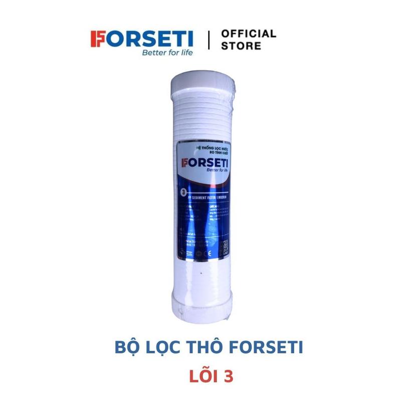 Lõi lọc nước số 3 Forseti loại bỏ các chất đa điểm từ 1 micron