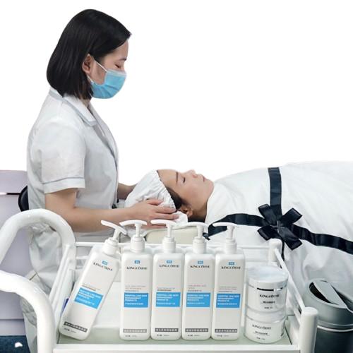  Combo bộ chăm sóc da mặt tinh khiết spa 500ml   vỏ chai mẫu mới  kem massage,sữa rửa mặt tẩy da chết nước tẩy trang nước hoa hồng gel mặt nạ 