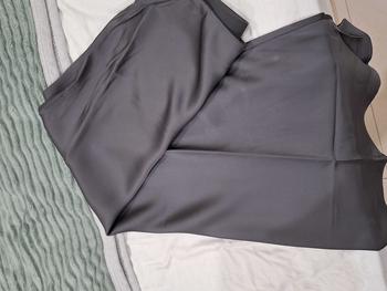 Product Review of Shenel Rok Satin Maxi Premium Satin Long Skirt 6889 Rok Satin Panjang Rok Duyung Satin Rok Kekinian Bawahan Muslimah Trendy Hijab silk outfit z from N**n 0