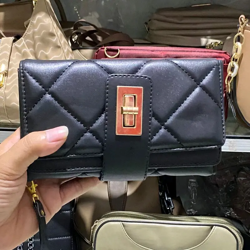 Dompet selempang wanita Cleva 2 tali dompet Orion Vintage Dompet Panjang 8