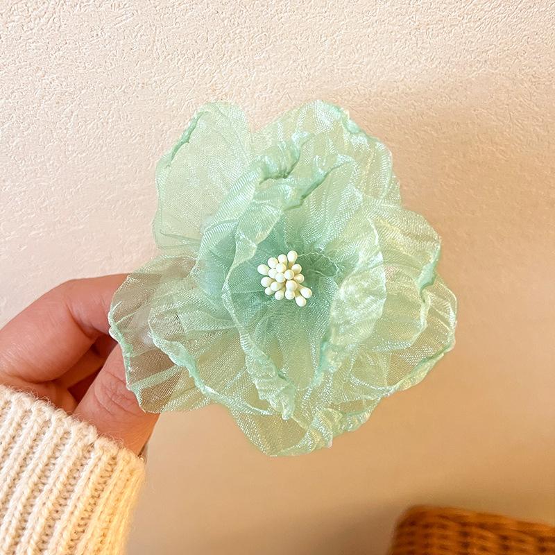 Mũ Cài Tóc Cho Bé Gái, Ngọt Ngào Và Siêu Thanh Lịch, Hình Hoa, Hàng Mới Về, Thanh Lịch Và Dễ Phối Đồ Phụ Kiện Tóc Được Tin Cậy Và Thanh Lịch 6