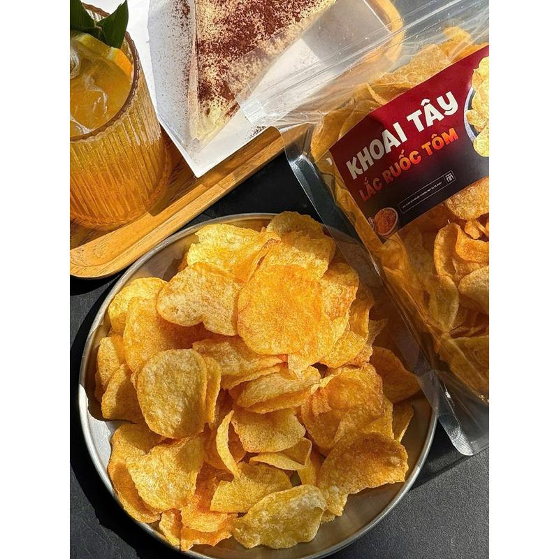 TOP khoai tây chiên lắc ruốc tôm