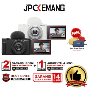 Sony ZV-1F Vlogging Camera Sony ZV1F Sony ZV1 F Sony Z V1F Garansi Resmi
