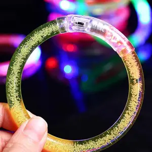 [COD]Gelang Lampu LED/Gelang LED Glow/Bracelet Akrilik Konser Pencahayaan Konseran/Natalan/Pesta/Event Acara
