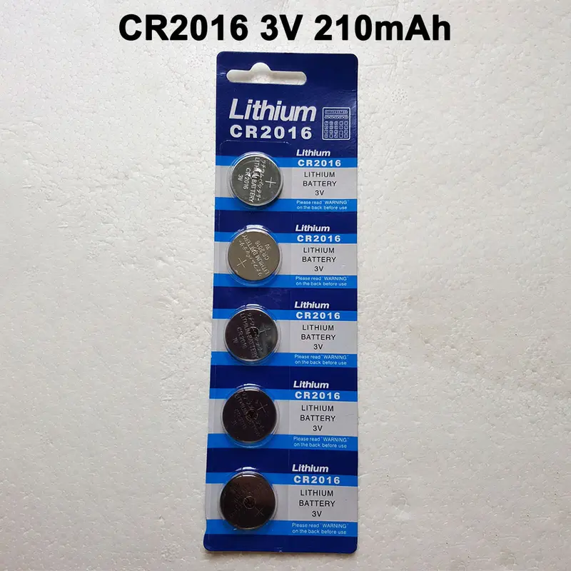 CR2016 Battery Baterai Kancing Lithium Coin Button Cell 3V 210mAh 0