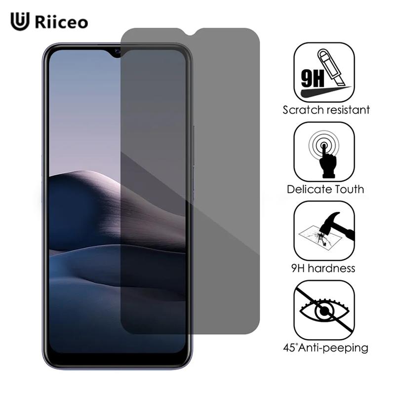  Bảo Vệ Màn Hình Chống Nhìn Trộm Dành Cho VIVO Y100 Y03 Y36 Y35 Y11 Y02A Y73 Y52 Y16 Y22s Y02s Y77 Y30 Y01 Y33s Y33T Y21T Y76 Y15a Y15s Y15c Y21s Y21 Y12A Y12s Y20s Y72 Y02i Y1s Y12Y15Y17Y19Y50Y31Y27 Kính Cường Lực 