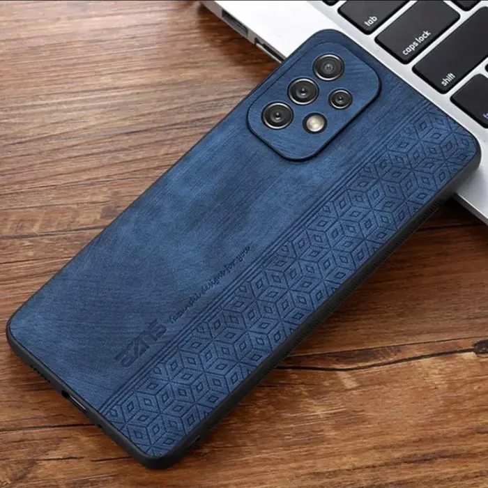 ORIGINAL CASE SAMSUNG A52 / A52S SOFTCASE PREMIUM LEATHER KULIT BACK COVER