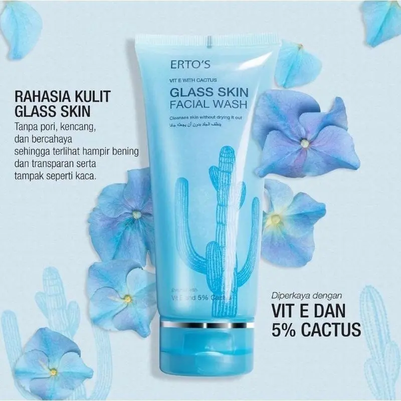 Ertos Glass Skin Facial Wash