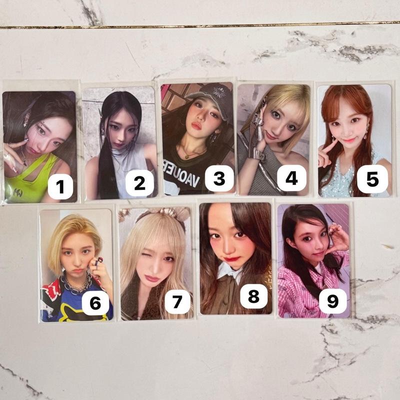 PHOTOCARD OFFICIAL CAMPURAN GG BABY MONSTER/I’VE 0