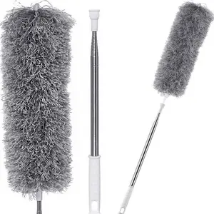 Kemoceng Microfiber Tarik 280CM - Pembersih Sarang Laba-Laba Fleksibel