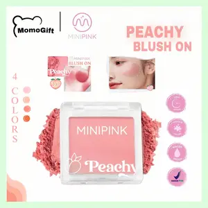 Blush On Matte Palette Pink Natural Peachy Waterproof & Tahan Lama MP048
