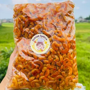 BELI MURAH Makaroni Cikruh Pedas Daun Jeruk Cemilan Syakira Asin Pedas Renyah Ga Alot Varian Pedas Extra Pedas Snack Gurih Mantap Food Cemilan Keripik Kripik Makanan Crispy