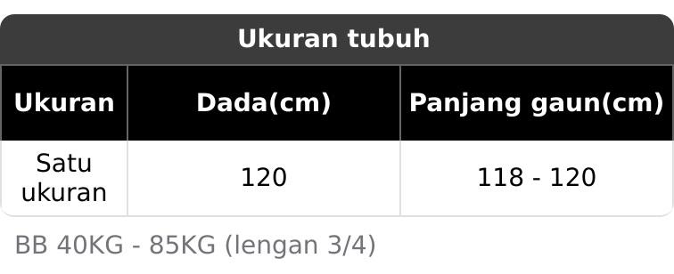 Daster Lengan ¾ Motif SULTAN Bahan Rayon Premium NO 1 Busui