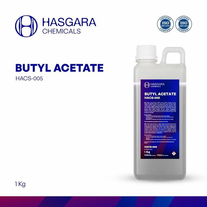 Gambar HACS 005 - Butyl Acetate / BA / Butil Asetat - Pelarut Berkualitas Tinggi 1 Kg dari Hasgara Chemicals Kota Bekasi Tokopedia