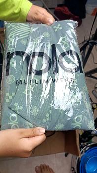 Product Review of NOLA- Khimar printing vol 33 hijab ceruty instant 2 layer Santai Ceruti Layer Panjang Soft Syari Muslim Kerudung Hitam from P**I K**A 0
