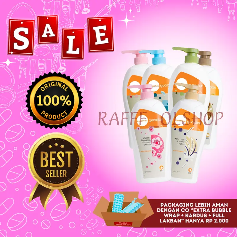 GUARDIAN ESSENTIAL SHOWER CREAM 1000ml 1