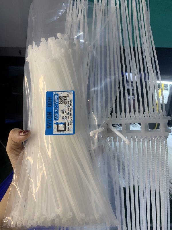 sỉ 1KG Dây rút nhựa dây thít nhựa trắng và đen chất lượng cao tiết kiệm chị phí