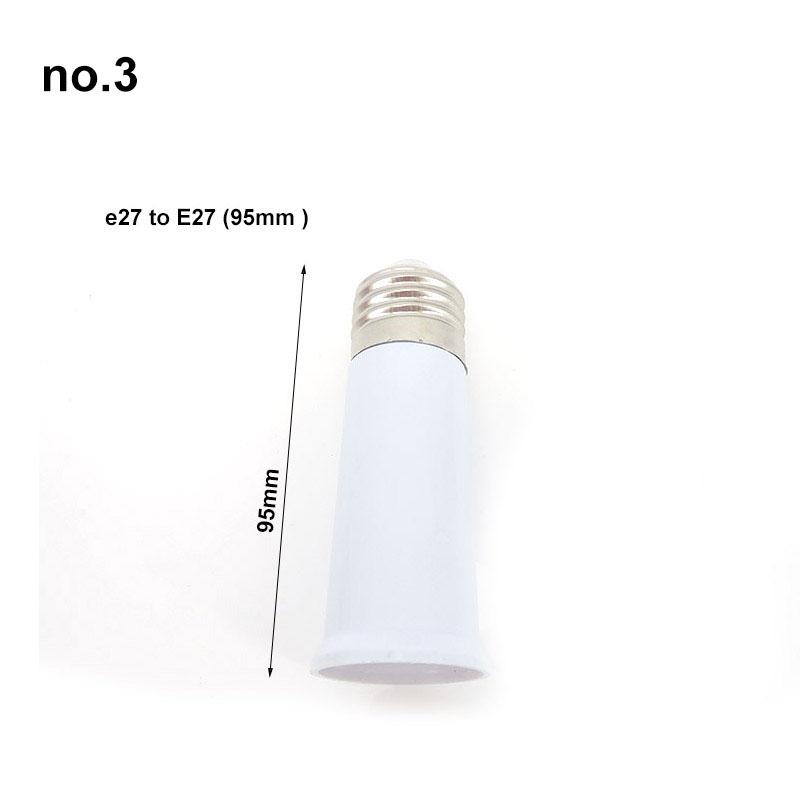 Product Introduction of E27-E27 Adapter Flexible AC E27 To 2 E27 bulb Base power Socket plug Converter LED Light Lamp  Extender Holder  SGK 94