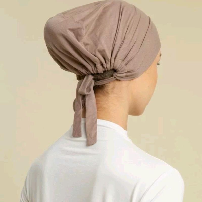 ciput Cepol turki Jilbab Wanita Dewasa Katun 4