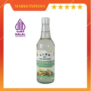Pearl River Bridge Rice Vinegar Cuka Putih Cuka Beras 500ML