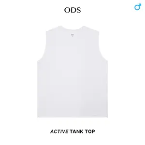 ODS Active Dry Fit Tank Top Olahraga Pria White
