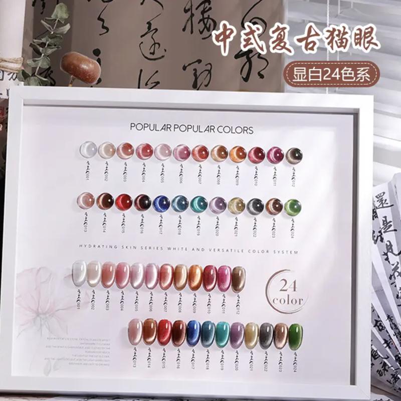 Product Introduction of Retro Cat Eye Nail Polish Gel Nail Art Nail Care Manicure Cutics 1