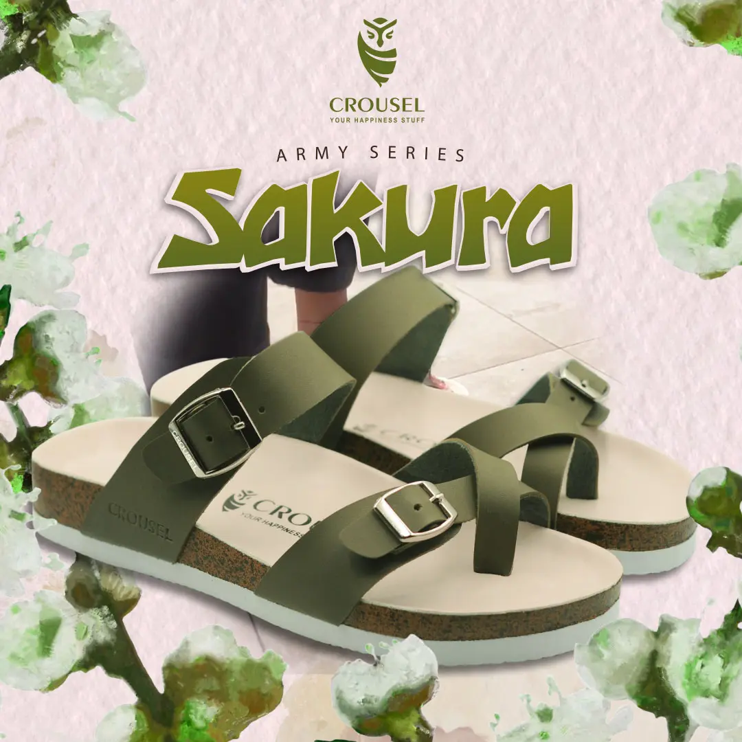 Crousel Sandal Casual \ Women - Sakura Army