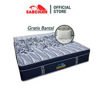 Gambar Kasur Tidur Hotel Busa SABCHAN Anti Kempes Dengan Jahitan Corner Knitted Quilt Plush Neck Support Tebal 20cm - BIRU, 90x200 dari Sabchan Store Kab. Tangerang 5 Tokopedia