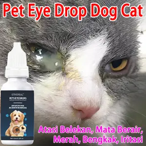 Obat Tetes Mata Kucing Obat Tetes Mata  SakitMata Belek MataBerair Kucing Anabul Hewan Peliharaan Mengatasi Peradangan dan Infeksi pada Hewan Peliharaan Anda obat mata Obat Sakit Mata Tetes hewan peliharaan TERMURAH,kelinci,kucing,anjing,hamster,guinepig