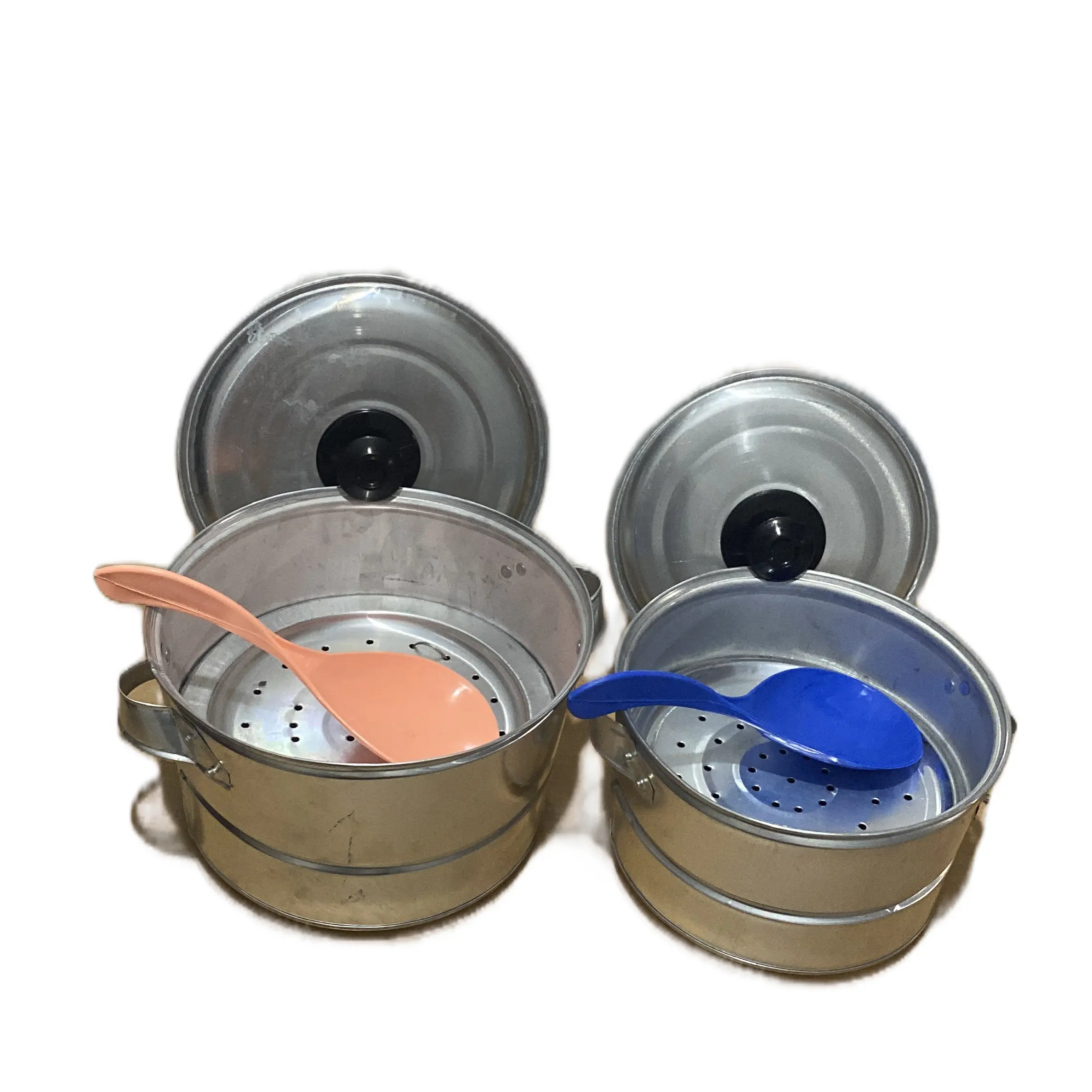 ￼DANDANG KUKUS MASAK NASI 20cm {600gr} •BAHAN TIPIS• *Free centong Nasi* / SABLUKAN MODEL MILENIAL  / ALUMINIUM KORAN MURAH wajan mini