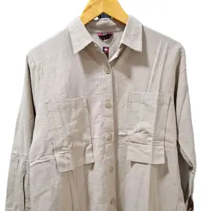 NBGH - Kemeja Wanita Linen Saku