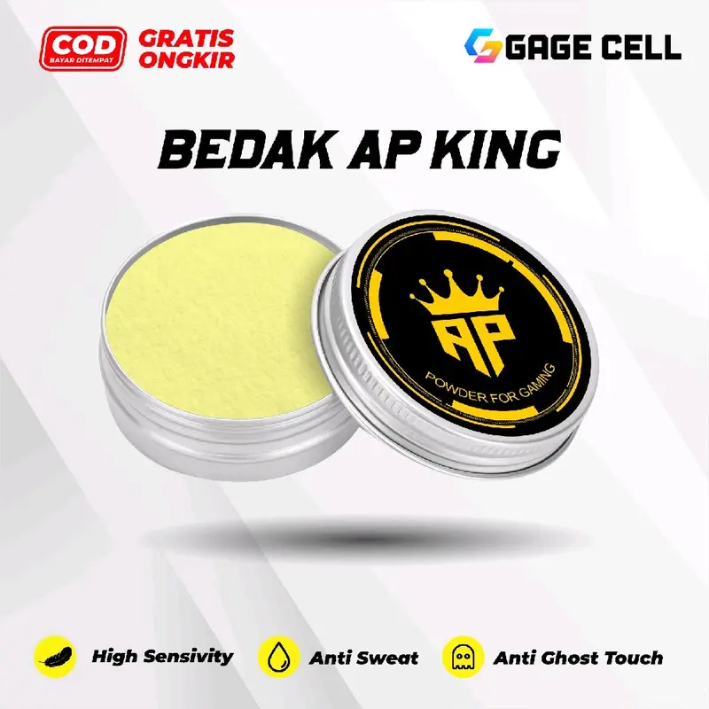 MURAH - POWDER GAMING AP KING ANDRA GZ ST PRO PLAYER / BEDAK GAME LICIN RESPONSIVE PREMIUM 7