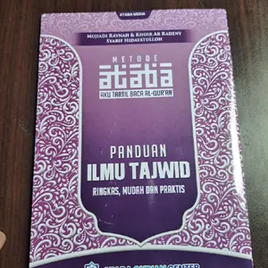 Buku Tajwid Metode ataba ORI , banyak bonus ebook dan kajian gratiss