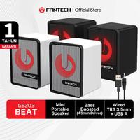 Gambar Fantech GS203 BEAT Speaker Gaming Mini Wired Super Bass dengan lampu LED RGB Effect - Black dari Starcomp Semarang Kab. Banyumas 2 Tokopedia