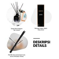 Gambar Scentsy Perfum Reed Diffuser HER LOVE 100 ML 50 ML Pengharum Ruangan Aromaterapi Mewah Pewangi Kantor Toilet Parfum kamar tidur Essential Oil Inspired by Fragrances - 100 ML, Scandal Victory dari Scentsy Car Freshener Kab. Tangerang 5 Tokopedia