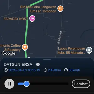 Pelacak kendaraan EV02 free aplikasi WanwayTrack/iopgps