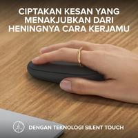 Gambar Logitech Pebble 2 M350s Mouse Wireless Bluetooth Slim Silent dari Metoocel Solo Kota Administrasi Jakarta Barat 4 Tokopedia