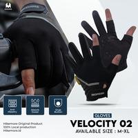 Gambar Hikemore Gloves Velocity 02 Sarung Tangan Motor Pria Wanita Original - Black Full, M dari Hikemore Kab. Tangerang 3 Tokopedia