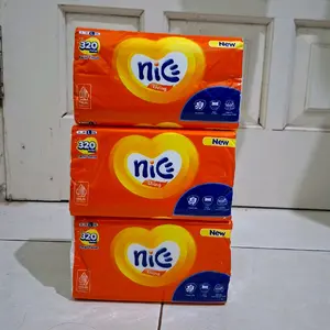 Nice Tissue isi 3 pcs kemasan 320 helai New Strong dan Tahan Lama untuk keperluan sehari-hari