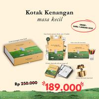 Gambar KOTAK KENANGAN MASA KECIL (PO TTD Penulis: BUKU + 25 BONUS) by Alvi Syahrin [ORIGINAL 100%] dari Alvi Ardhi Store Kota Tangerang Selatan 1 Tokopedia
